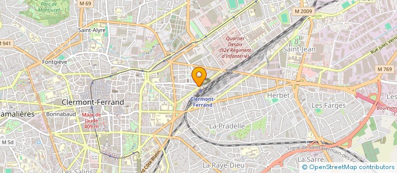 localisation de l'entreprise SPLENDID ET TERMINUS HOTEL  CLERMONT-FERRAND