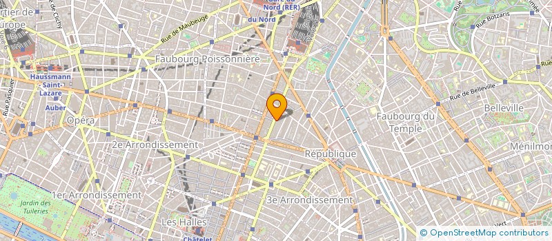localisation de l'entreprise SPLENDID SAINT MARTIN à PARIS