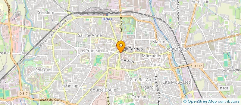 localisation de l'entreprise SPLENDIDE  TARBES