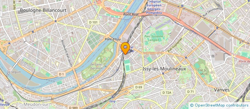 localisation de l'entreprise SPLENDIDO à ISSY-LES-MOULINEAUX