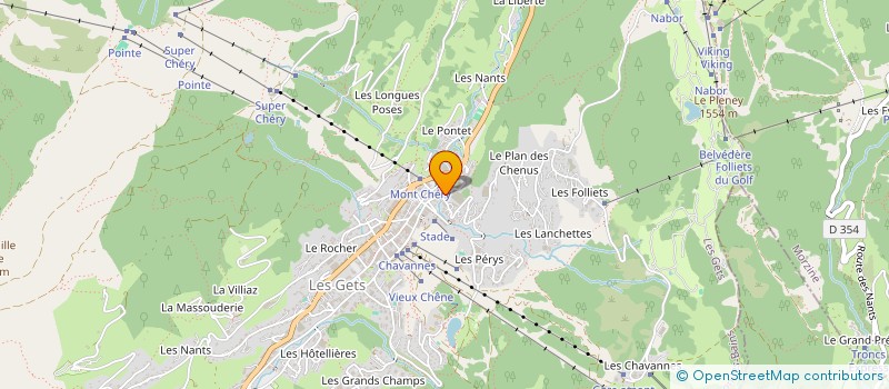 localisation de l'entreprise SPLERY SARL à LES GETS