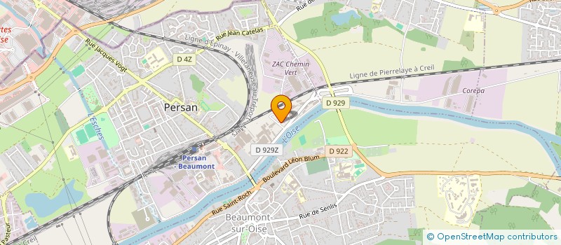 localisation de l'entreprise SPLICE TELECOM  BERNES-SUR-OISE