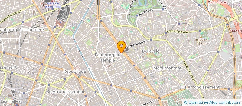 localisation de l'entreprise SPLINTER  PARIS