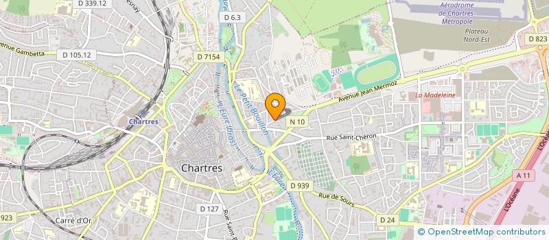 localisation de l'entreprise SPLITZER à CHARTRES