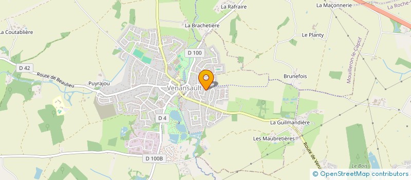 localisation de l'entreprise SPLK  VENANSAULT