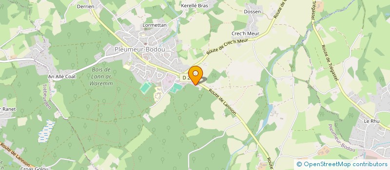 localisation de l'entreprise SPLM 22  PLEUMEUR-BODOU