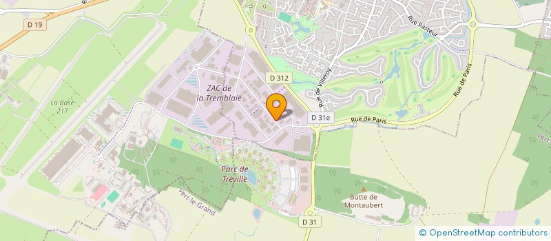localisation de l'entreprise SPLN LA FORET à BONDOUFLE