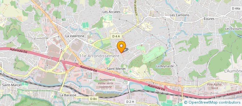 localisation de l'entreprise SPM 13 (SOCIETE DE PEINTURE MACONNERIE 13) à MARSEILLE