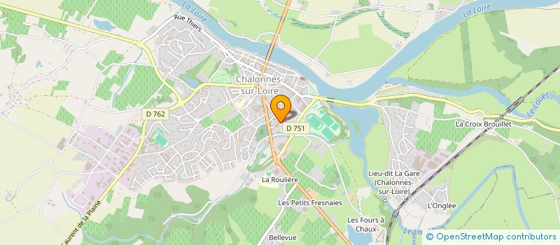 localisation de l'entreprise SPM  MAUGES-SUR-LOIRE