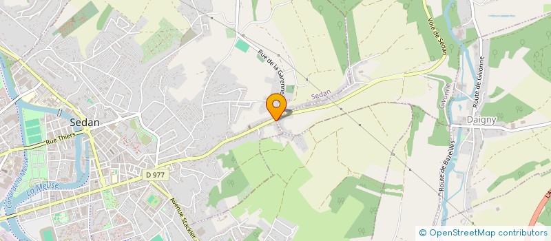 localisation de l'entreprise SPM  GIVONNE