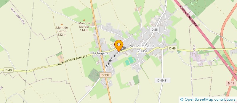 localisation de l'entreprise SPM  NEUVILLE-SAINT-VAAST