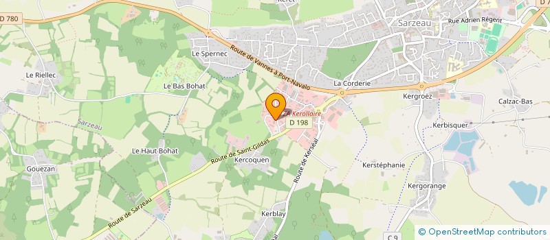 localisation de l'entreprise SPM  SARZEAU