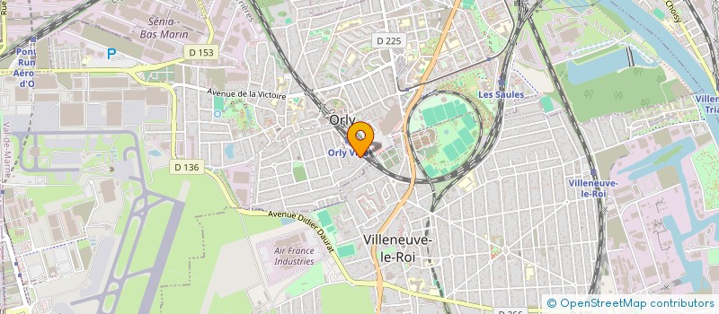 localisation de l'entreprise SPM BATIMENT  ORLY