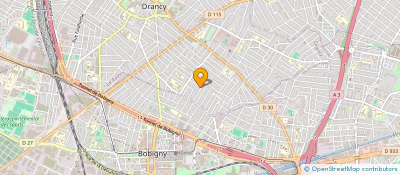 localisation de l'entreprise SPM BATIMENT  DRANCY