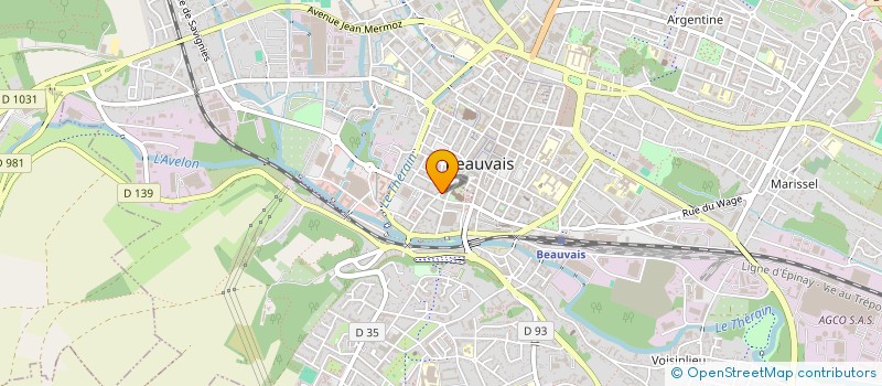 localisation de l'entreprise SPM BEAUVAIS SAINT ETIENNE  BEAUVAIS