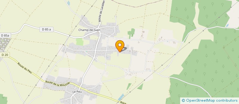 localisation de l'entreprise SPM CONSEIL à SAINT-GEORGES-LES-BAILLARGEAUX