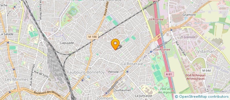 localisation de l'entreprise SPM CONSULT à TOULOUSE