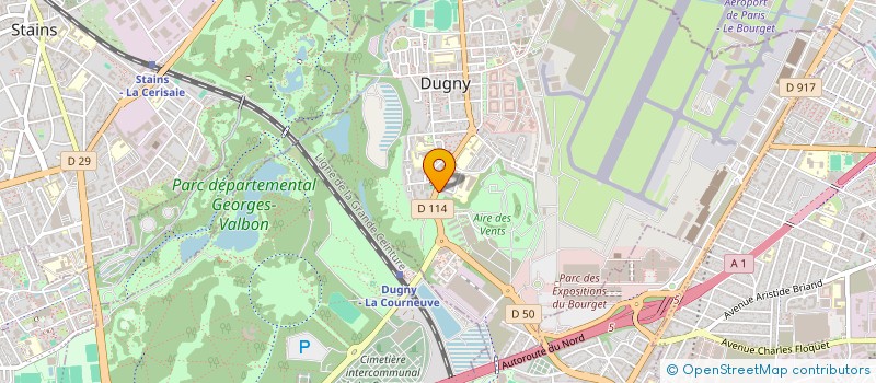 localisation de l'entreprise SPM CONSULTING  DUGNY