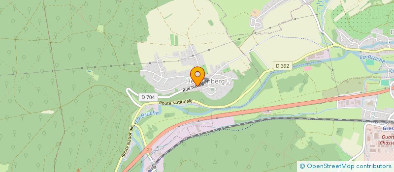 localisation de l'entreprise SPM CONTROLE à HEILIGENBERG