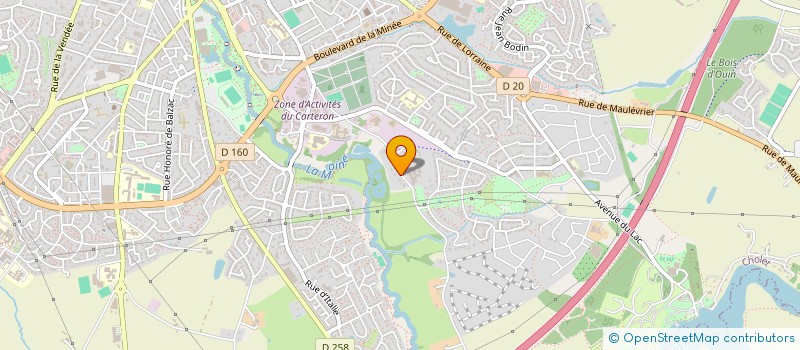 localisation de l'entreprise SPM DEVELOPPEMENT à CHOLET