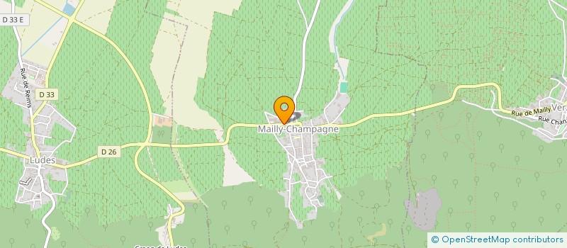 localisation de l'entreprise SPM DIFFUSION  MAILLY-CHAMPAGNE