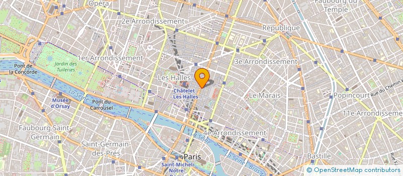 localisation de l'entreprise SPM GROUP à PARIS