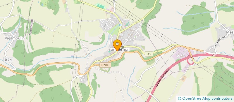 localisation de l'entreprise SPM IMMO  SOMBERNON