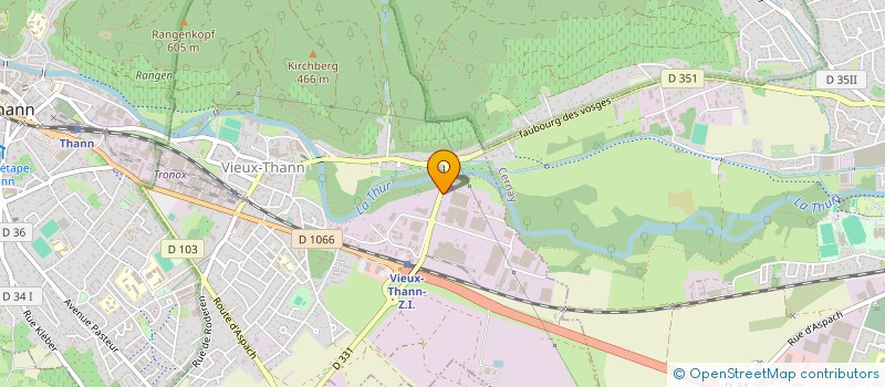 localisation de l'entreprise SPM INNOVATION à VIEUX-THANN