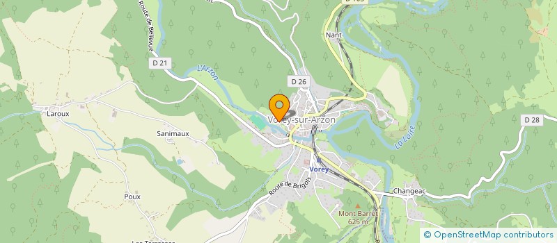 localisation de l'entreprise SPM INVEST  VOREY