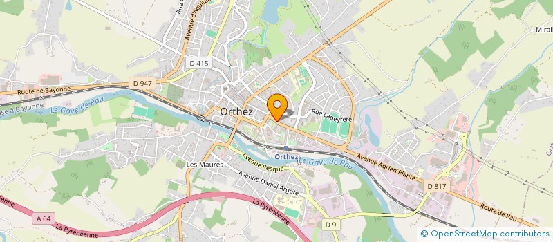 localisation de l'entreprise SPM LUCANTIS ET TOINETTE  ORTHEZ