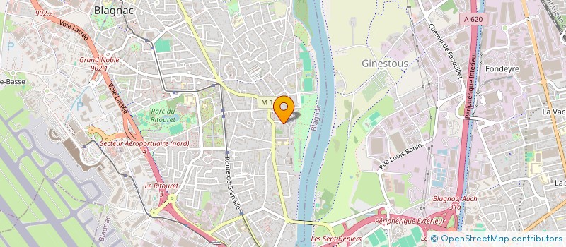 localisation de l'entreprise SPM-PROD à BLAGNAC