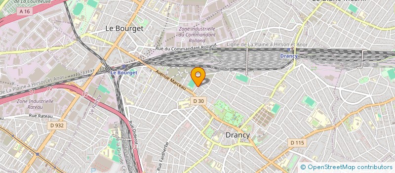 localisation de l'entreprise SPM RENOVNET  DRANCY