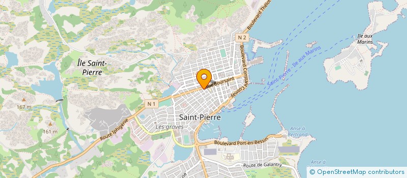 localisation de l'entreprise SPM RIDERS MOTO CLUB à SAINT-PIERRE
