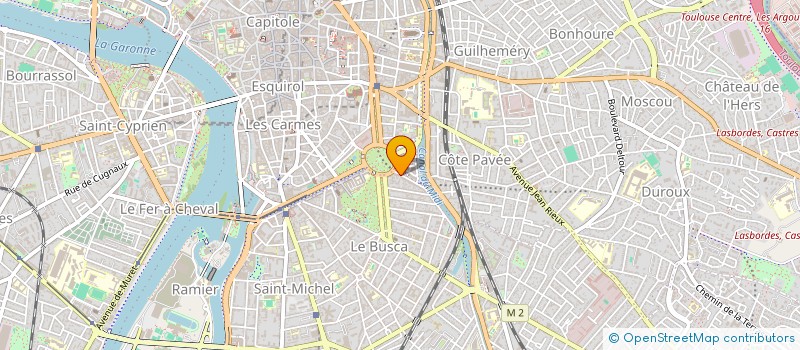 localisation de l'entreprise SPM SERVICE L E T C à TOULOUSE