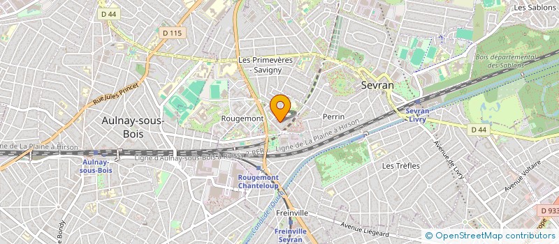 localisation de l'entreprise SPM SERVICES à SEVRAN