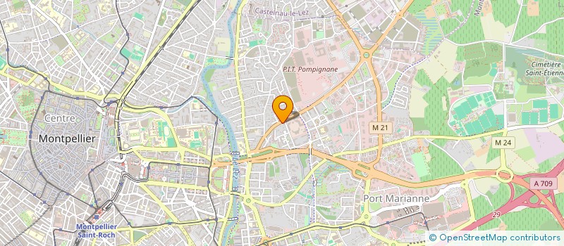 localisation de l'entreprise SPM TECHNOLOGIES à MONTPELLIER
