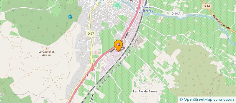 localisation de l'entreprise SPMB à CUERS