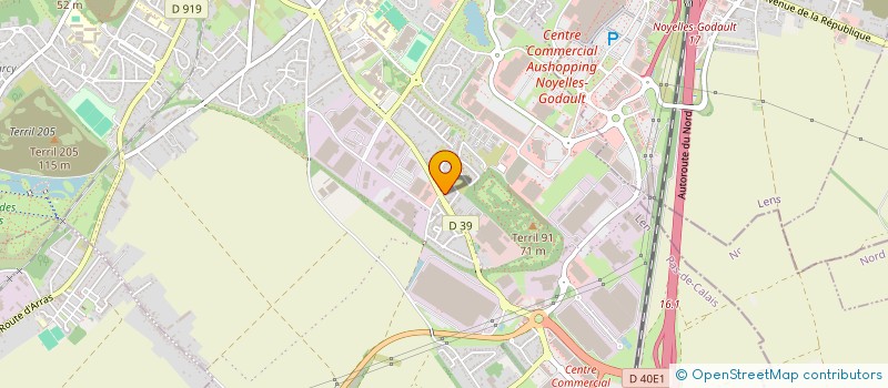 localisation de l'entreprise SPMB INVEST à HENIN-BEAUMONT