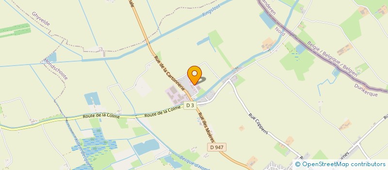 localisation de l'entreprise SPMC à HONDSCHOOTE