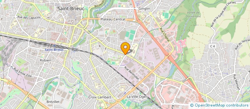 localisation de l'entreprise SPMG ARMOR ASSUR  SAINT-BRIEUC