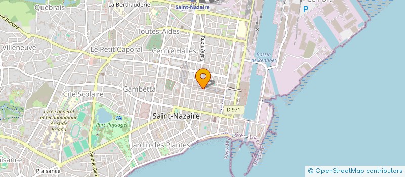 localisation de l'entreprise SPMG ASSURANCES GBRS  SAINT-NAZAIRE