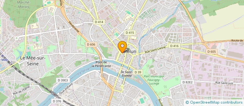 localisation de l'entreprise SPMG CABINET BORDIER THUOT à MELUN