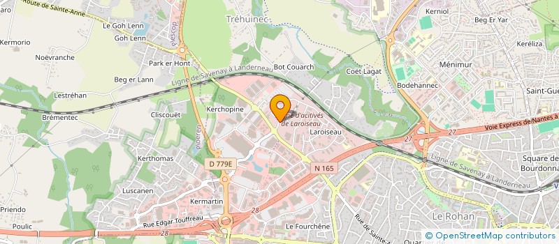 localisation de l'entreprise SPMG CABINET LE FOURCHENE à VANNES