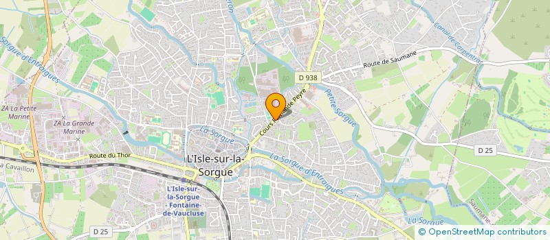 localisation de l'entreprise SPMG DARCHEZ MIALHE  L'ISLE-SUR-LA-SORGUE