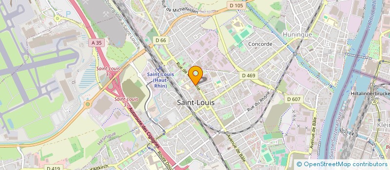 localisation de l'entreprise SPMG FUCHS CELESTE ET WAGNER MAXIME  SAINT-LOUIS