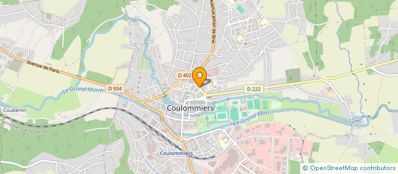 localisation de l'entreprise SPMG GAY ET OFFROY AGENTS GENERAUX à COULOMMIERS