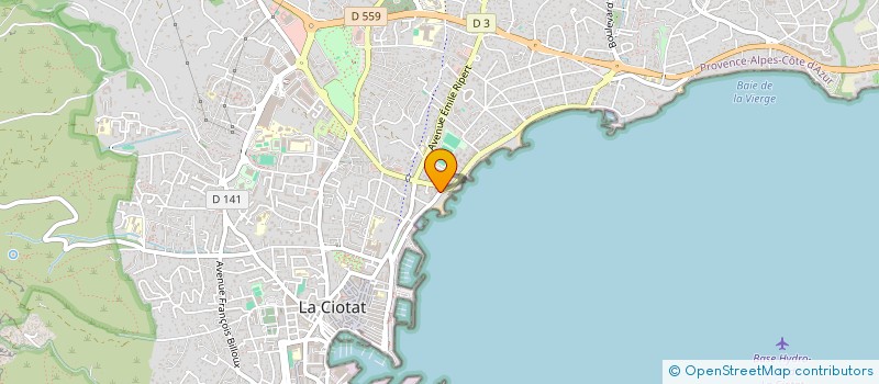localisation de l'entreprise SPMG ODJRS - AZ CIOTAT ASSURANCES à LA CIOTAT