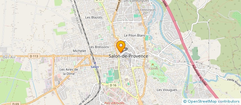 localisation de l'entreprise SPMG SOK SAM SARRAT JEAN PHILIPPE  SALON-DE-PROVENCE