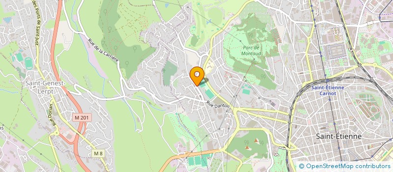 localisation de l'entreprise SPMG STE DE PETITE MECANIQUE GENERALE  SAINT-ETIENNE