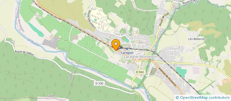 localisation de l'entreprise SPMG VALVERDE - PELLEGRIN  LARAGNE-MONTEGLIN